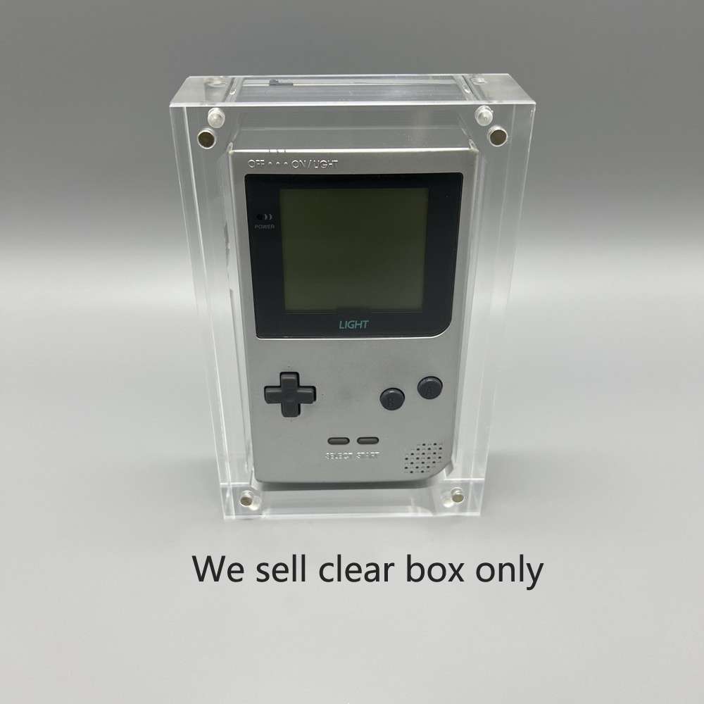 Gaming Console Holder - Przezroczyste magnetyczne pudełko akrylowe do przechowywania
