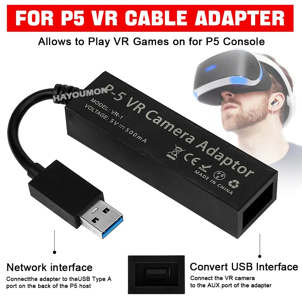 Gaming Console Vr - Adapter kabla PS5 VR do konsoli