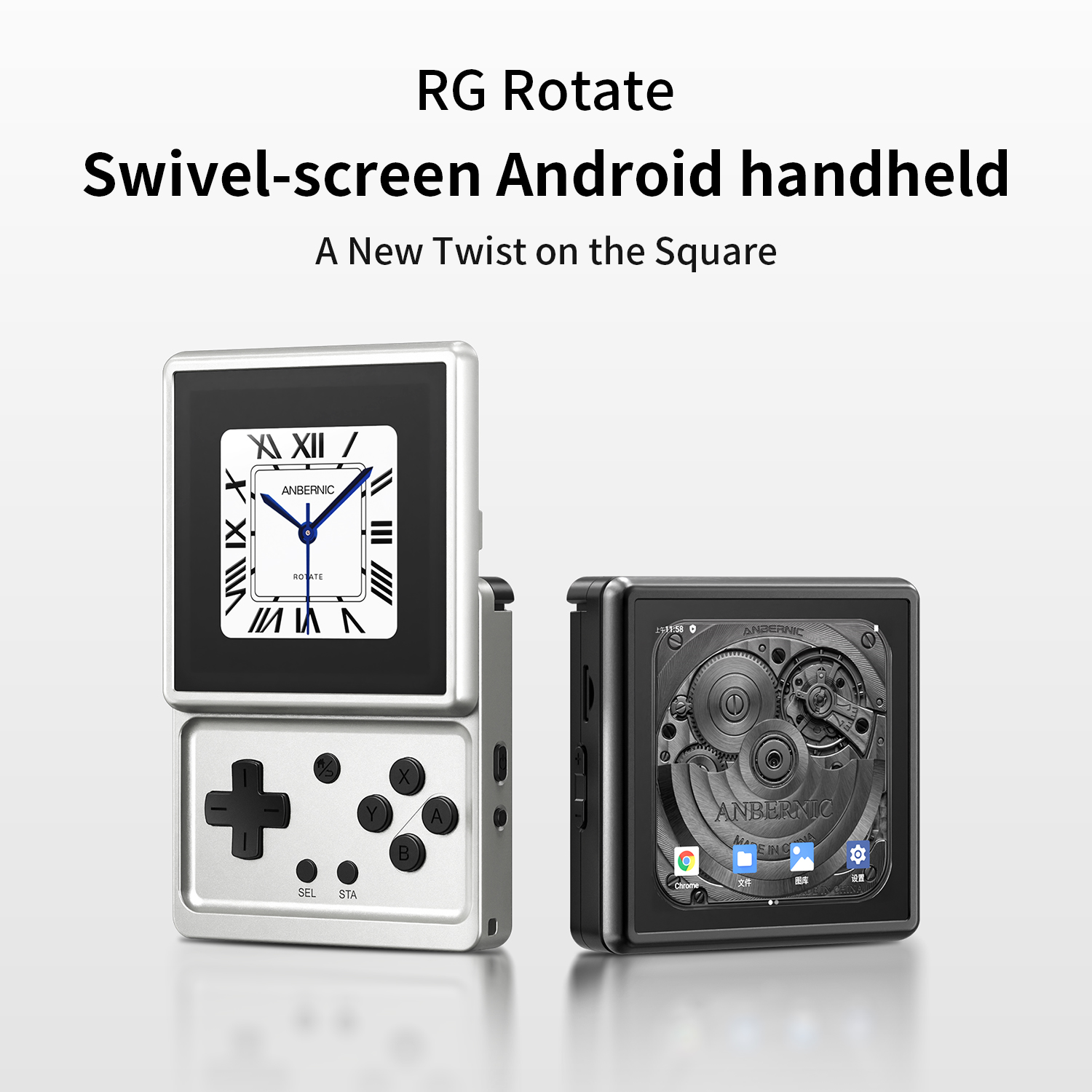 ANBERNIC RG Rotate Przenośna K – Gaming Console Old recenzja i cena