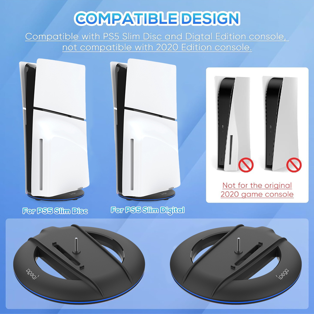 Pionowy stojak na konsolę PS5  – Gaming Console Holder recenzja i cena