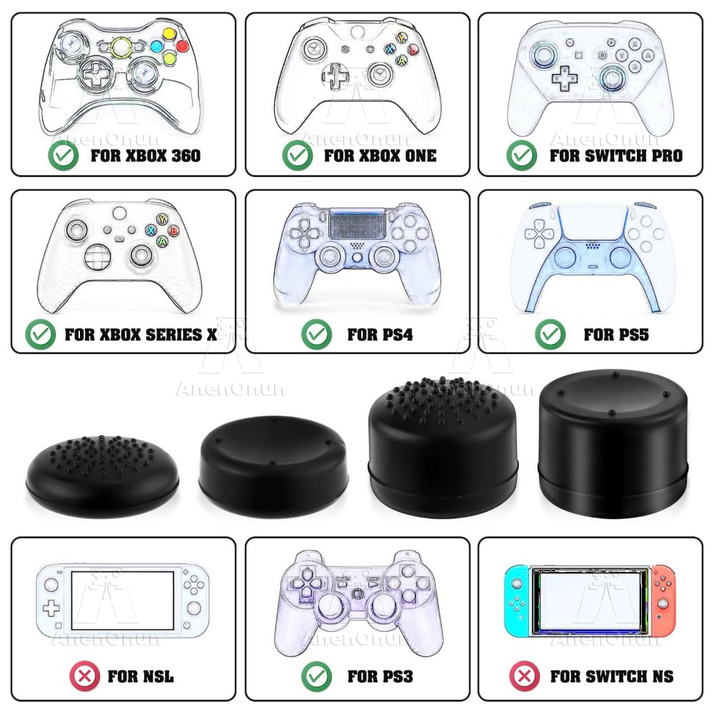 8 SZTUK nakładek na kciuk Nakł – Gaming Console And Pc recenzja i cena