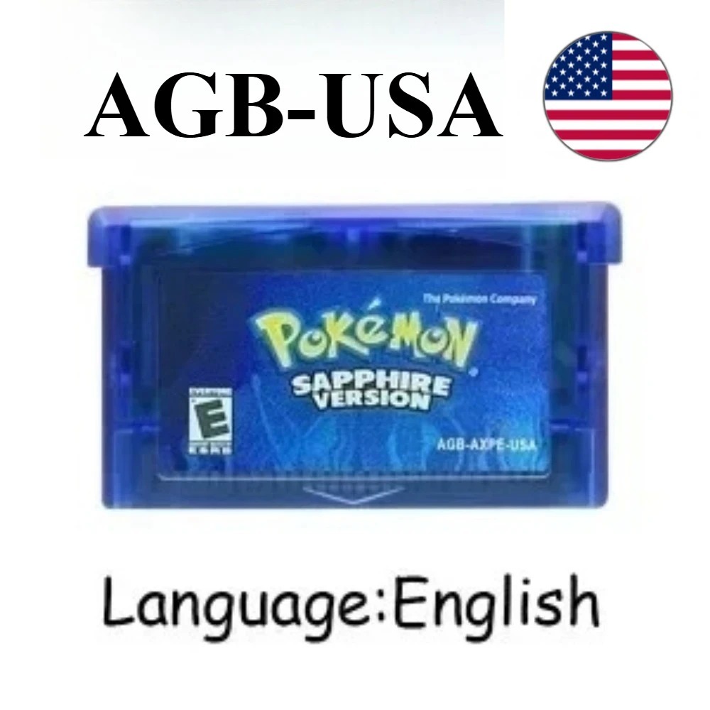 Gra GBA Pokemon Series 32-bito – Gaming Console And recenzja i cena