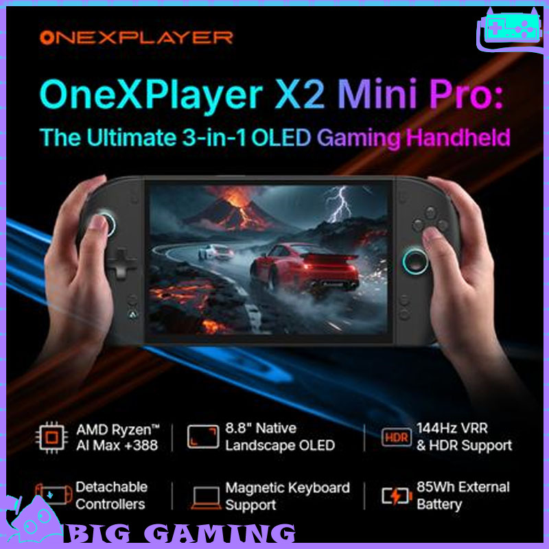 OneXPlayer X2 Mini Pro 3-w-1 p – Gaming Console X2 recenzja i cena